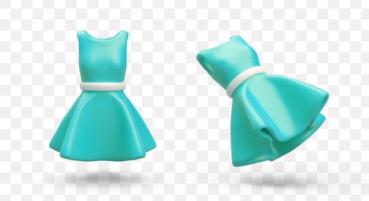 Vector vector 3d sleeveless dress classic summer women clothing