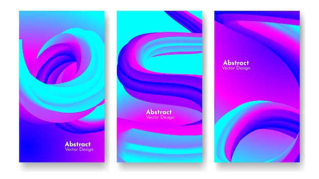 Vector vector abstract achtergrond website mobiele en instagram verhalen