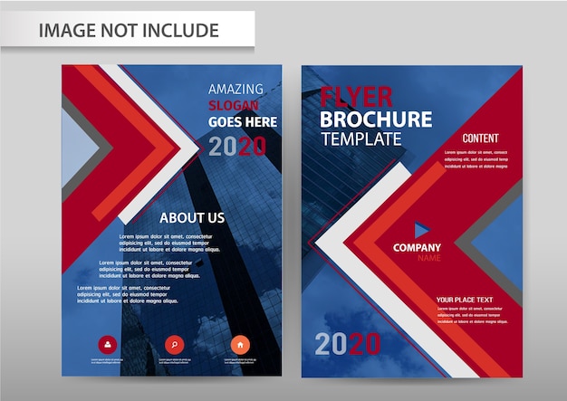 Vector abstract background brochure flyer modello a4 dimensioni design.