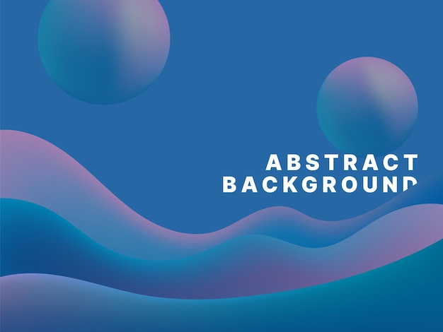 vector abstract background design of purple gradation wave graphics and circular objects