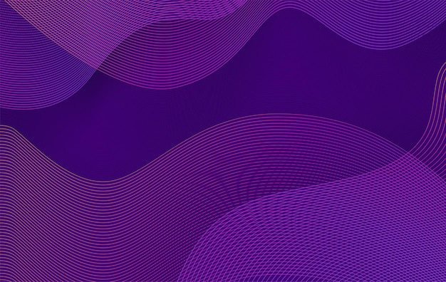 Vector abstract background presentation modern wave curve design