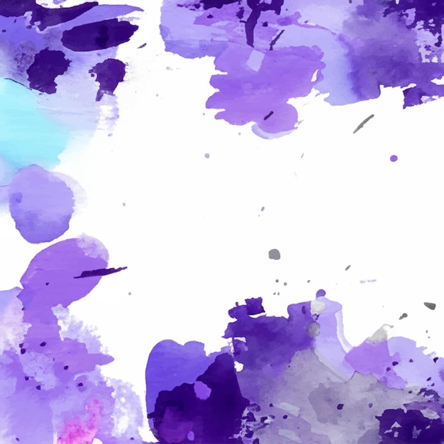 vector abstract background with a colourful watercolour splatter design