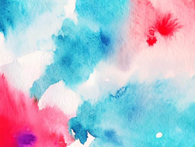 vector abstract background with a colourful watercolour splatter design