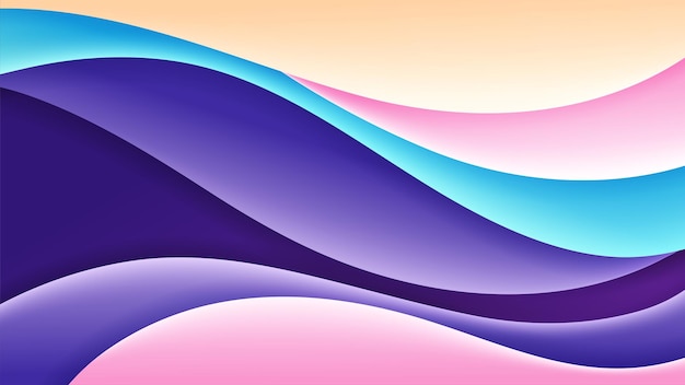 Vector vector abstract background with overlap layer and dynamic shadow on background.