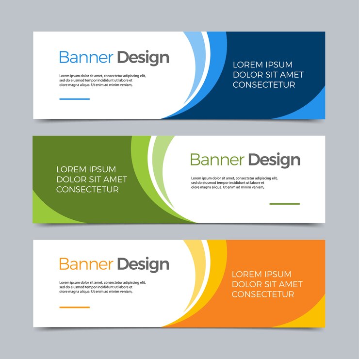 Vector vector abstract banner modern web template