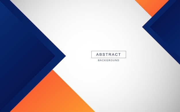 Vector abstract business background with blue style