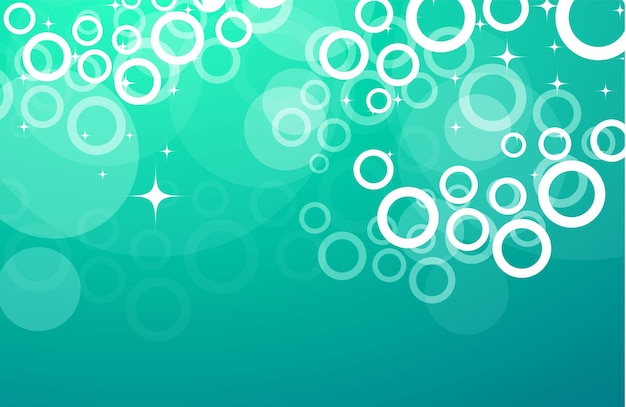 Vector abstract circles background