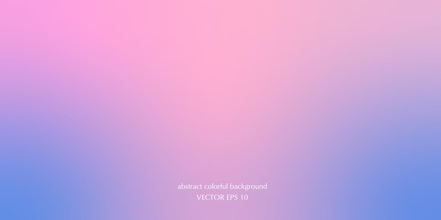 Vector abstract colorful background blurred gradient pastel colors palette for wallpaper Soft gradient in blue purple cyan and pinkxA