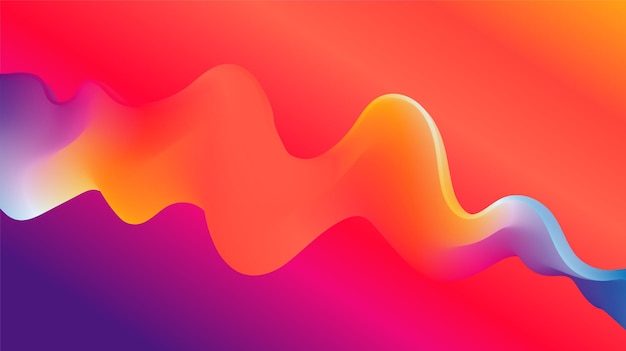 Vector abstract colorful flowing wave lines background. design element for presentation. website template