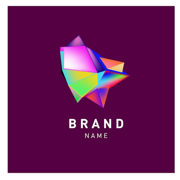 Vector vector abstract colorful logo design