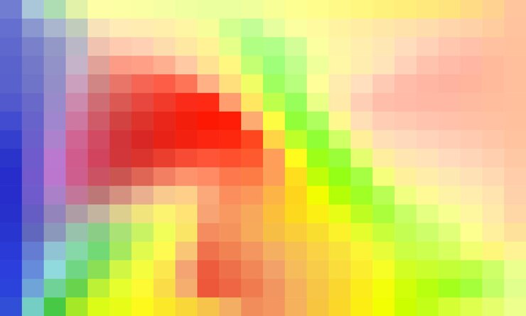 Vector vector abstract and colorful pixel background