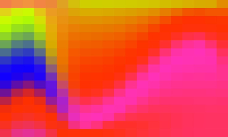 Vector vector abstract and colorful pixel background