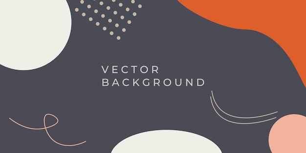 Vector vector abstract creative backgrounds in minimal trendy style templates simple stylish and minimal designs