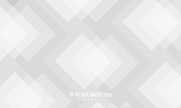 Vector Abstract Elegant wit en grijs achtergrond Abstract wit patroon vierkanten textuur