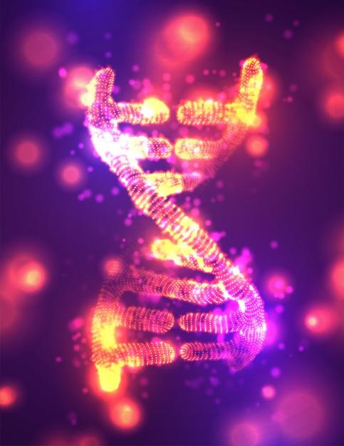 ベクトル抽象要素科学研究と病気 DNA の治療