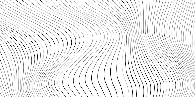 Vector vector abstract geometric background curved lines