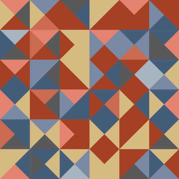vector abstract geometric cube and triangle angular colorful pattern background for layout design