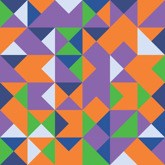 vector abstract geometric cube and triangle angular colorful pattern background for layout design