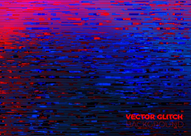 Vettore vector astratto glitched monitor sfondo