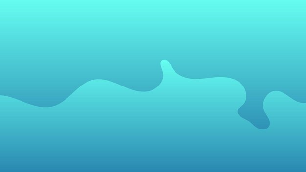 ベクトル グラディエント 背景の青い海の波