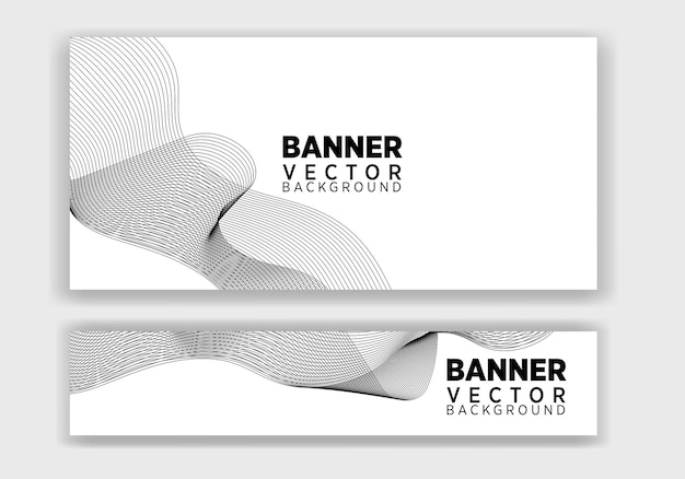 Vector abstract grafisch ontwerp Banner. Vector horizontaal bannermalplaatje, abstract ontwerp.