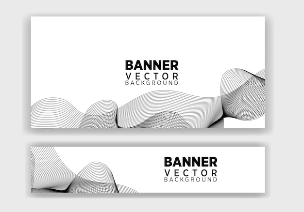 Vector abstract grafisch ontwerp Banner. Vector horizontaal bannermalplaatje, abstract ontwerp.