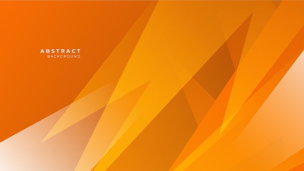 Vector abstract grafisch ontwerp oranje banner patroon presentatie achtergrond web sjabloon
