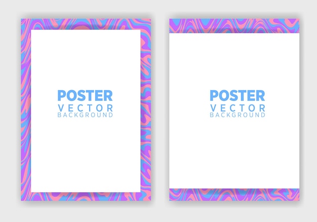 Vector abstract graphic design poster . vector vertical poster template, abstract design.