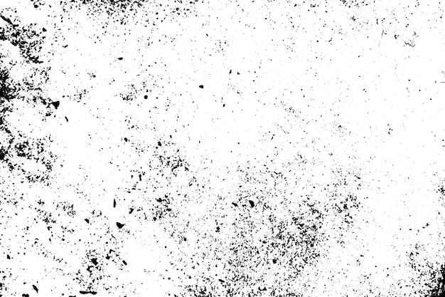 Vector abstract grunge black and white texture background.