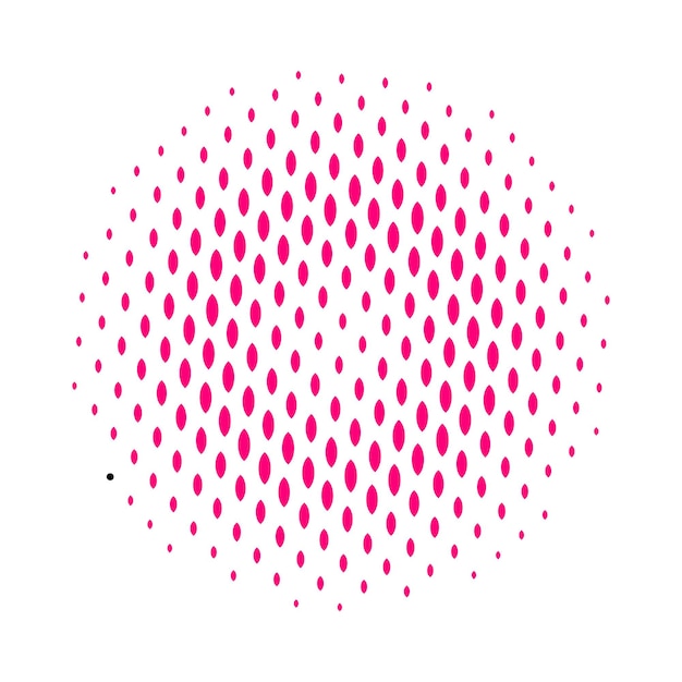 Vector abstract halftone pattern