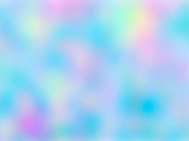 파스텔 네온 색상 디자인 온도에서 벡터 추상 홀로그램 배경 Ss 트렌디한 다채로운 질감...