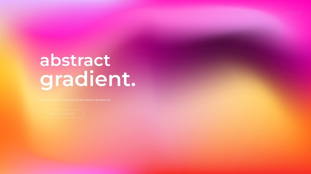 Vector abstract kleurrijke blend gradiënt achtergrond