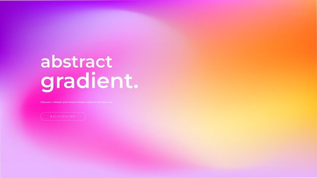 Vector abstract kleurrijke blend gradiënt achtergrond