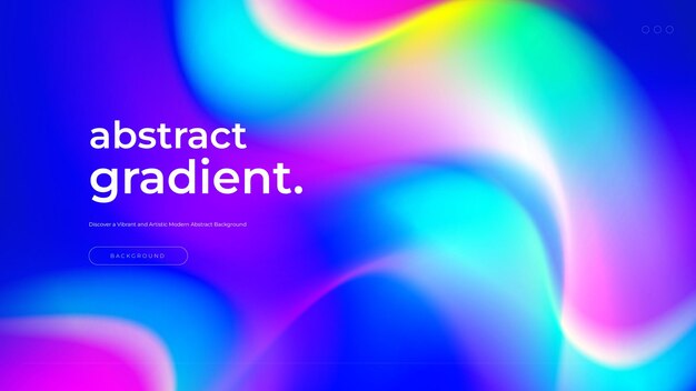 Vector abstract kleurrijke blend gradiënt achtergrond