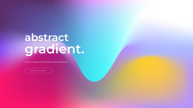 Vector abstract kleurrijke blend gradiënt achtergrond