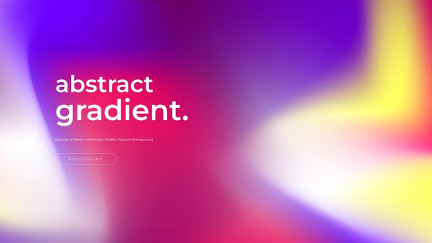 Vector abstract kleurrijke blend gradiënt achtergrond