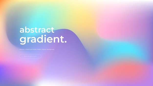 Vector abstract kleurrijke blend gradiënt achtergrond