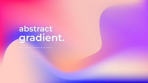 Vector abstract kleurrijke blend gradiënt achtergrond