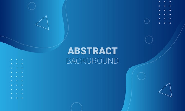 vector abstract modern blue gradient background.