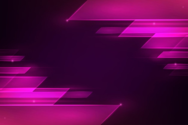 Vector abstract purple light technology concept background