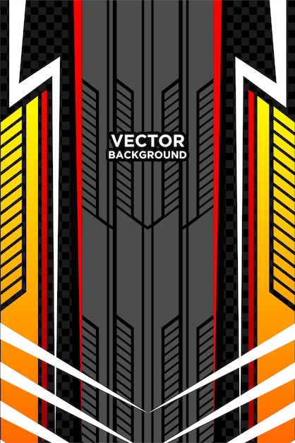 Vector Abstract For Racing Jersey background