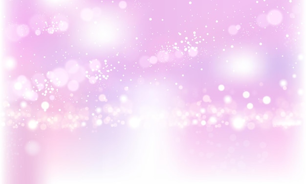 Vector abstract realistic bokeh lights wallpaper