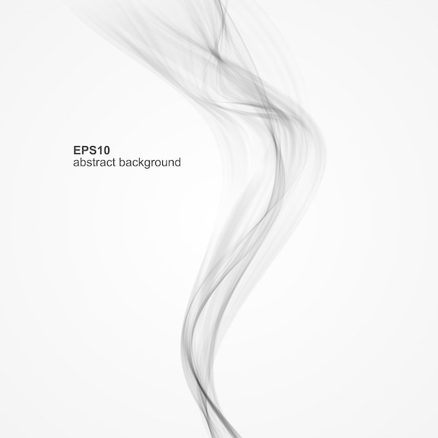 Vector abstract smoke background