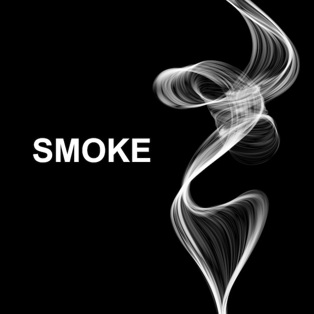 Vector abstract smoke background