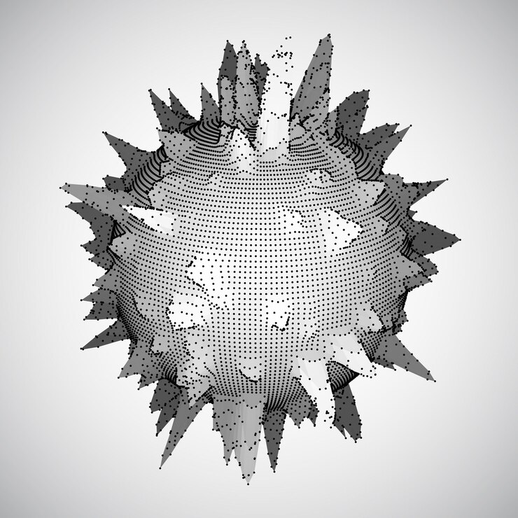 Vector vector abstract star on background