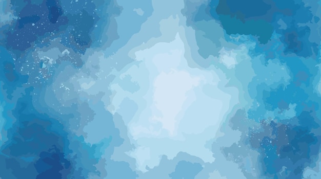 Vector vector abstract watercolor blue background