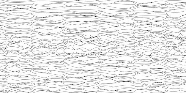 Vector vector abstract wavy artistic template wave stripe vector background