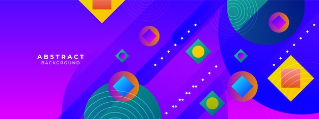 Vector abstracte achtergrond met kleurrijk en modern concept