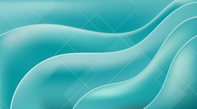 Vector abstracte achtergrond met vloeiende golven en verloop
