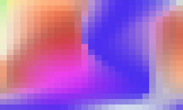 Vector abstracte en kleurrijke pixel achtergrond